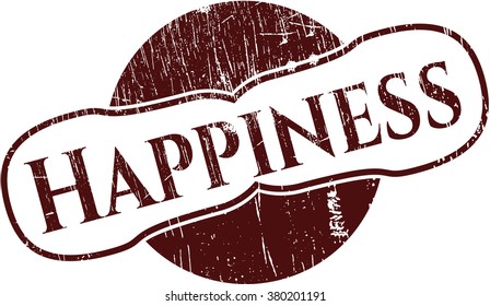 Happiness rubber texture