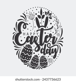 Happpy Yastar Day. Typography Design Vector
