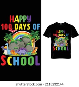 Happy 100 days of school…t-shirt design