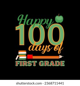 Happy 100 days first grade, 100 days school certificate