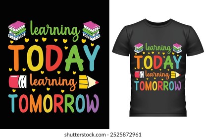 Feliz 100 días de diseño de camiseta escolar, 100 días de escuela, 100 días más inteligente, camiseta, Feliz día de los cien, tipografía  