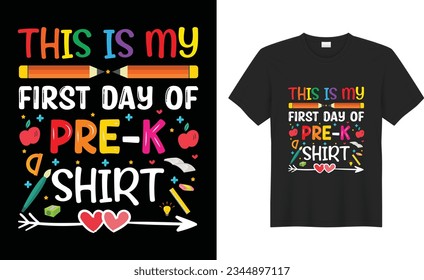 Happy 100th day of school typography t-shirt Design print ready vector template. Welcome Back to School, Teacher, kindergarten, Kids, tacos, Pre-k, poster, and Decorative Awesome illustration.