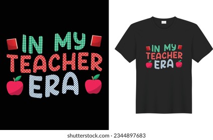 Happy 100th day of school typography t-shirt Design print ready vector template. Welcome Back to School, Teacher, kindergarten, Kids, tacos, Pre-k, poster, and Decorative Awesome illustration.