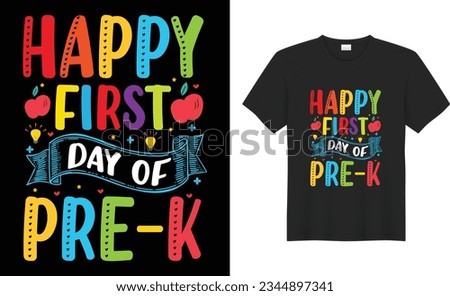 Happy 100th day of school typography t-shirt Design print ready vector template. Welcome Back to School, Teacher, kindergarten, Kids, tacos, Pre-k, poster, and Decorative Awesome illustration.