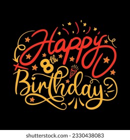 Happy 1-100th Birthday t-shirt Design