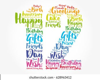 12th Birthday Images Stock Photos Vectors Shutterstock