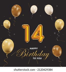 7,677 Happy 14th birthday Images, Stock Photos & Vectors | Shutterstock