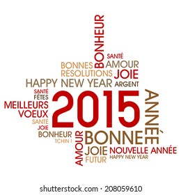 Happy 2015 (french text)