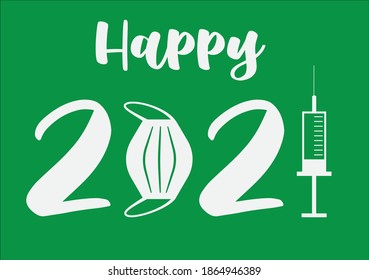 Happy 2021 With Covid Vaccine