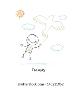 happy