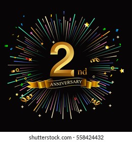 2nd Anniversary Images Stock Photos Vectors Shutterstock