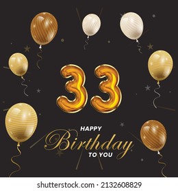 1,368 33rd Birthday Images, Stock Photos & Vectors | Shutterstock