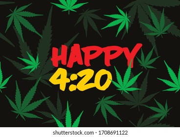 Happy 420 Smoking Weed Day