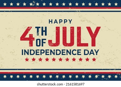 Happy 4th of july american independence day background