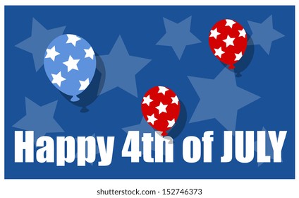 happy 4th of july background
