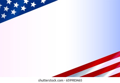 Happy 4th of July Bg - Independence Day Vector Design - July Fourth