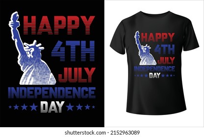 Happy 4th July independence day t shirt design, Happy 4th July, independence day t shirt Design