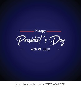 Happy 4th of July independence day web banner template. July 4th typographic design. Usable for greeting cards, banners, print. Liberty of Statue vector illustration