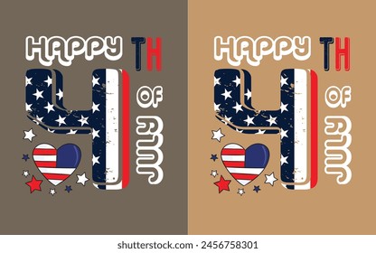 Happy 4th of July Independence day USA.