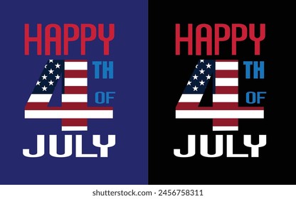 Happy 4th of July Independence day USA.