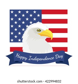 Happy 4th of July, Independence Day Vector Design, usa