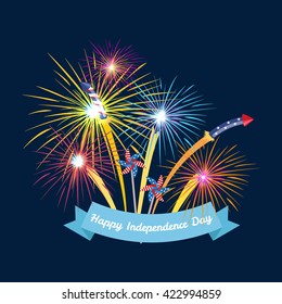 Happy 4th of July, Independence Day Vector Design, usa