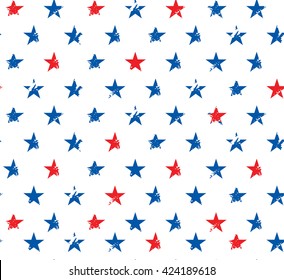 Happy 4th of July - Independence Day Vector Design - July Fourth - pattern