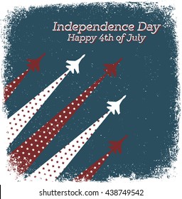 Happy 4th of July. Independence Day. Vector illustration