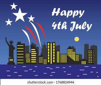 Happy 4th July , independence of United States of America