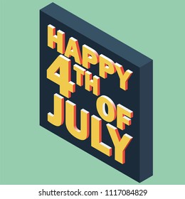 happy 4th of july isometry