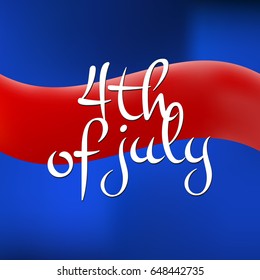 Happy 4th of July sticker cards