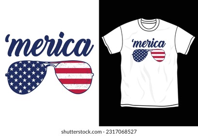 Happy 4th of July t shirt design, Independence day T-shirt, US Veteran shirt design, USA flag, American, Quotes, Typographic tshirt, Fully editable and printable Vector graphic.