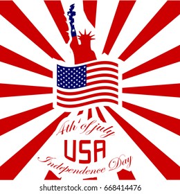 happy 4th july. United Stated independence day