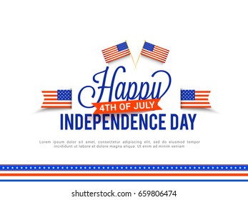 Happy 4th Of July,USA Independence Day Background.