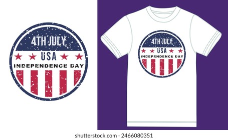 Happy 4the jully day t shirt design,.