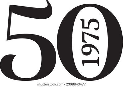 Happy 50th Birthday - 1975