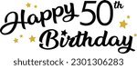 Happy 50th Birthday - Celebration