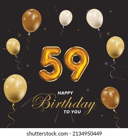 1,301 59th birthday banner Images, Stock Photos & Vectors | Shutterstock