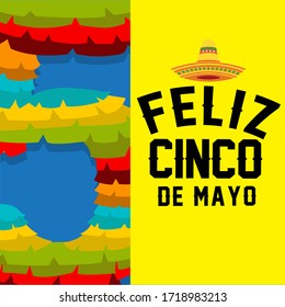 Happy 5th may for independence day with Mexican style.  Feliz Cinco De Mayo.