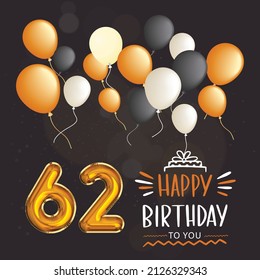 1,244 62nd birthday Images, Stock Photos & Vectors | Shutterstock