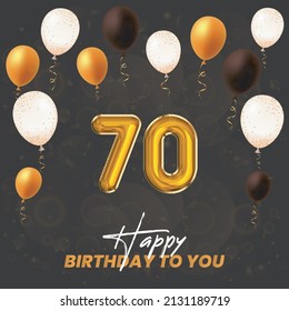 234 70th birthday balloons Stock Vectors, Images & Vector Art ...