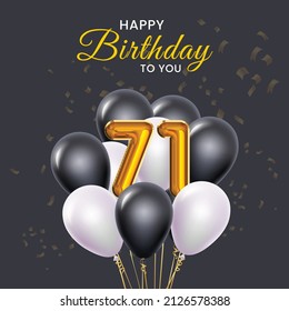 1,201 71st birthday Images, Stock Photos & Vectors | Shutterstock