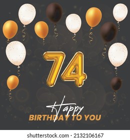 1,747 74th birthday Images, Stock Photos & Vectors | Shutterstock