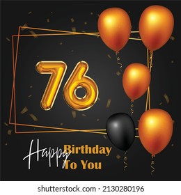 1,963 76th Birthday Images, Stock Photos & Vectors | Shutterstock