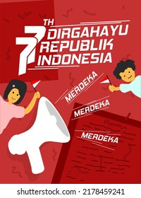 
Happy 77th Independence Day of the Republic of Indonesia.
"MERDEKA MERDEKA MERDEKA"