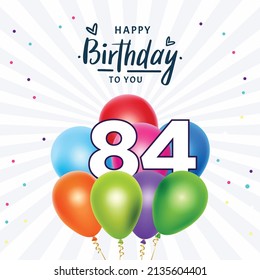 2,000 84th birthday Images, Stock Photos & Vectors | Shutterstock