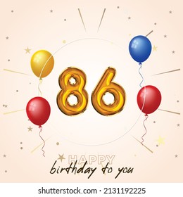 1,799 86th birthday Images, Stock Photos & Vectors | Shutterstock