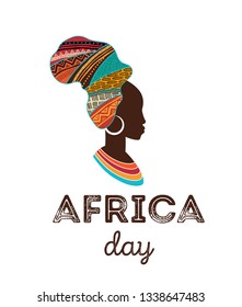 Happy Africa Day. Vector poster, banner, card