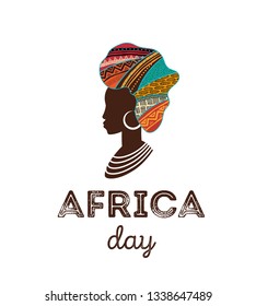 Happy Africa Day. Vector Poster, Banner, Card