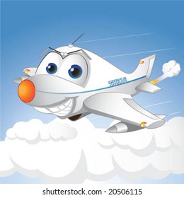 happy airplane